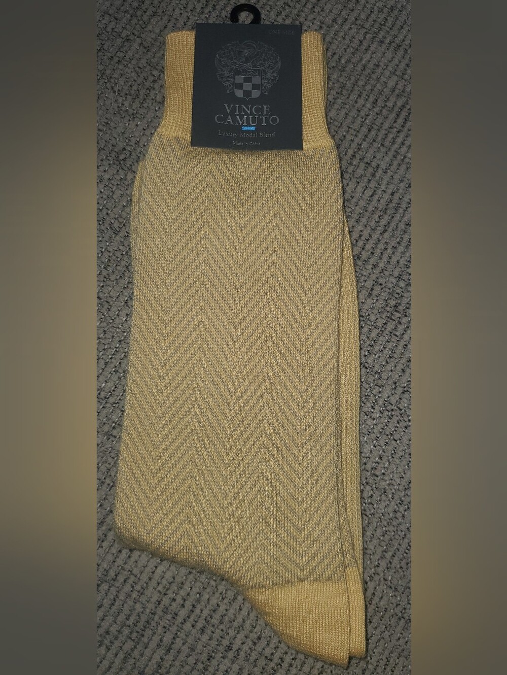 Vince Camuto Soft Yellow Knit Socks